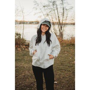 Zenana Sweet Home Oversized Hoodie  Small